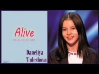Daneliya Tuleshova - Alive (Sia song cover, AGT  live )