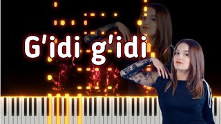 Gulinur - G'idi g'idi (piano tutorial)