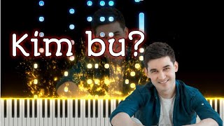 Odilbek Abdullayev - Kim bu (piano tutorial)