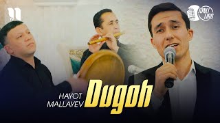 Hayot Mallayev - Dugoh (jonli ijro)